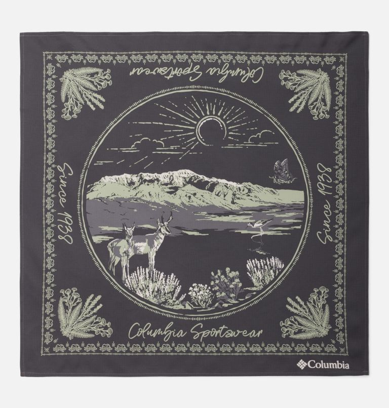 Unisex Skien Valley Bandana, Color: Dark Stone, image 1
