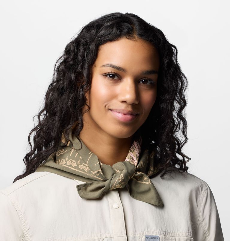 Unisex Skien Valley Bandana, Color: Stone Green, image 4