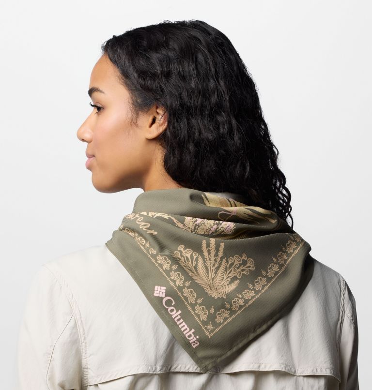 Unisex Skien Valley Bandana, Color: Stone Green, image 5