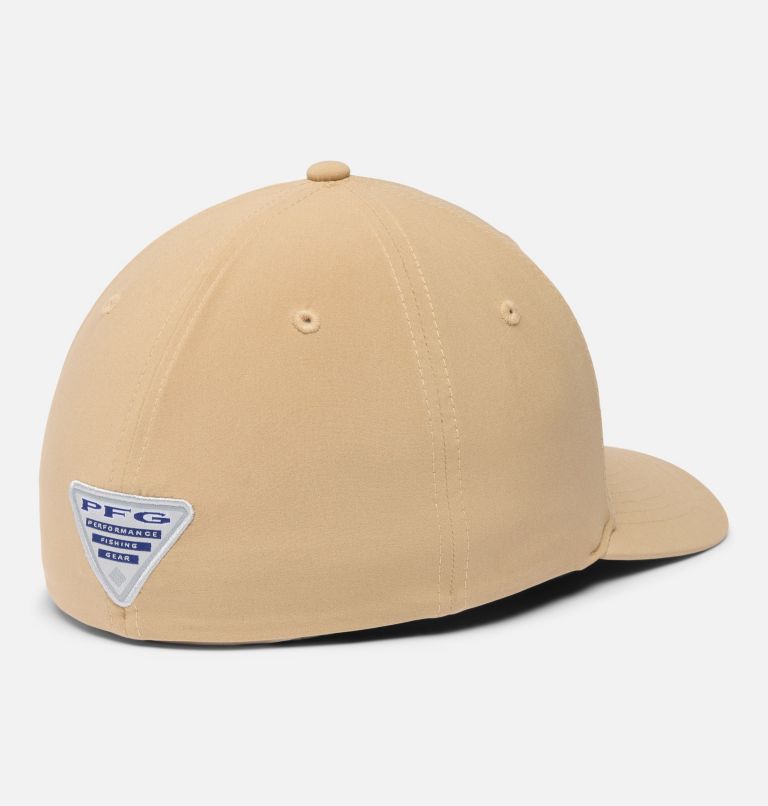 PFG Uncharted Ball Cap, Color: Beach, Stacked Logo Guadalupe, image 2