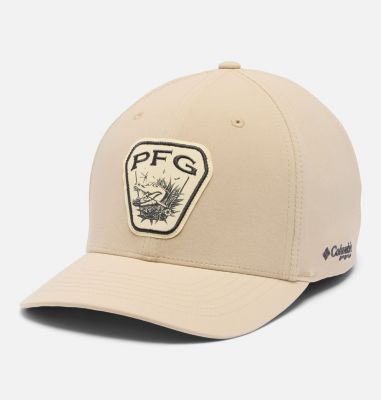 PFG Uncharted Ball Cap, Color: Ancient Fossil, Shark, PFG Gear Gator, image 3