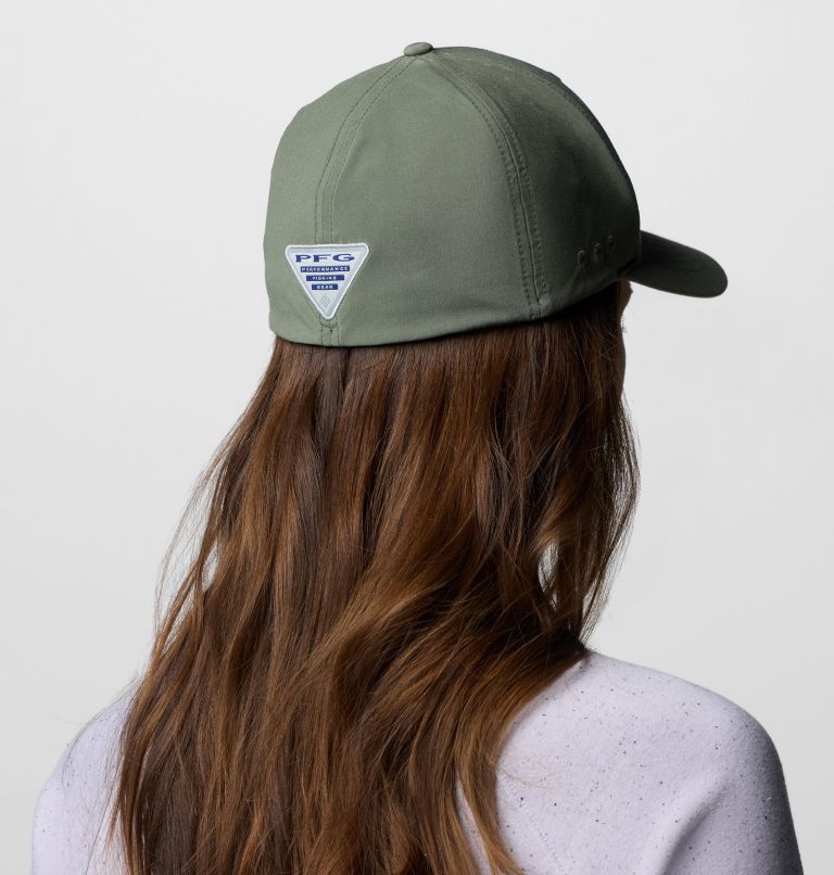Unisex PFG Uncharted Ball Cap, Color: Cypress, Dark Stone, PFG Gear Gator, image 6