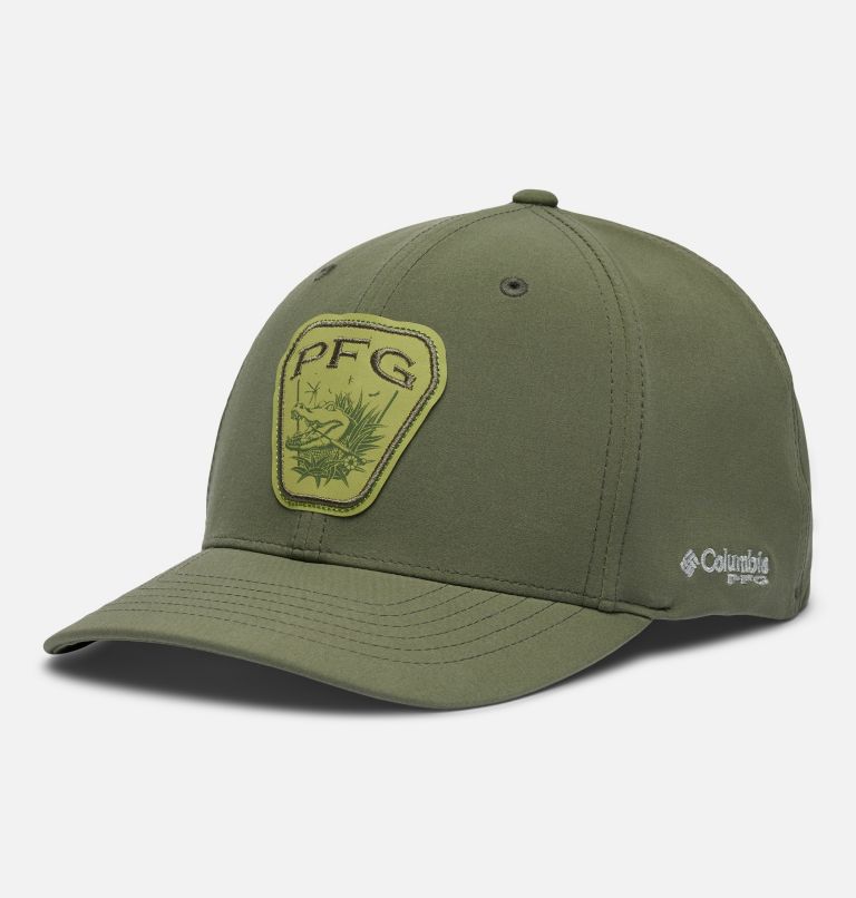 Unisex PFG Uncharted Ball Cap, Color: Cypress, Dark Stone, PFG Gear Gator, image 1