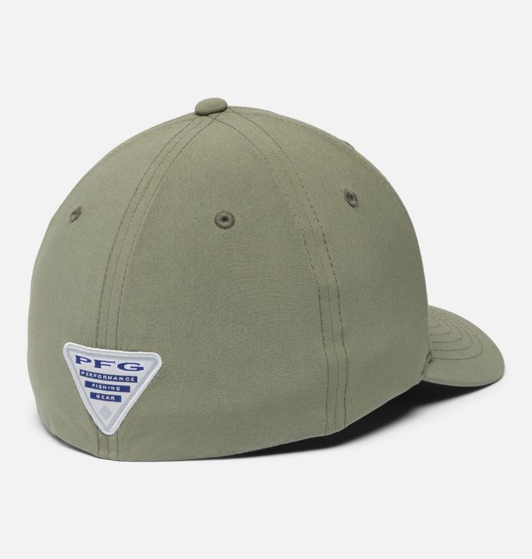 PFG Uncharted Ball Cap, Color: Cypress, Stacked Logo Swamplands Fill, image 2