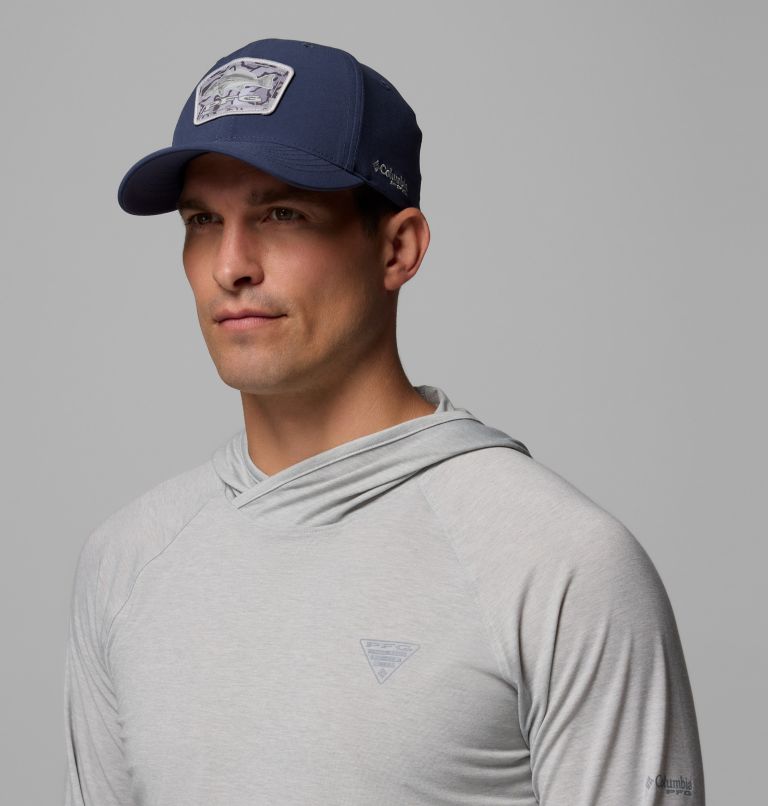 PFG Uncharted Ball Cap, Color: Nocturnal, Uncharted Vintage Vibes, image 3