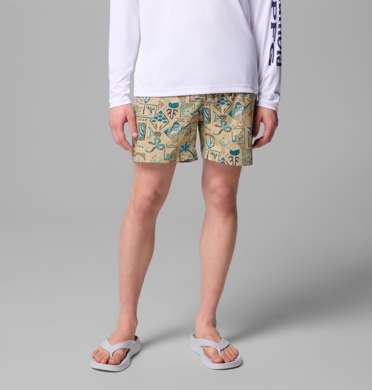Men's PFG Rambler™ Printed Water Shorts | 214 | XL | 6 1
