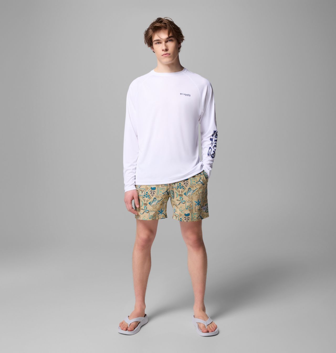Men's PFG Rambler™ Printed Water Shorts | 214 | XL | 6 2