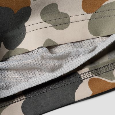 Close up of mesh lining