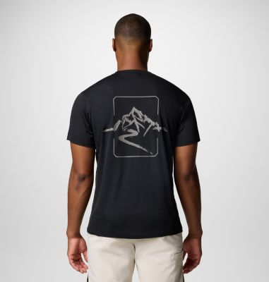 Men's Cirque River Pro Graphic Technical T-Shirt, Color: Black, image 6