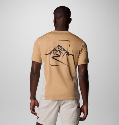 Men's Cirque River Pro Graphic Technical T-Shirt, Color: Canoe, image 2