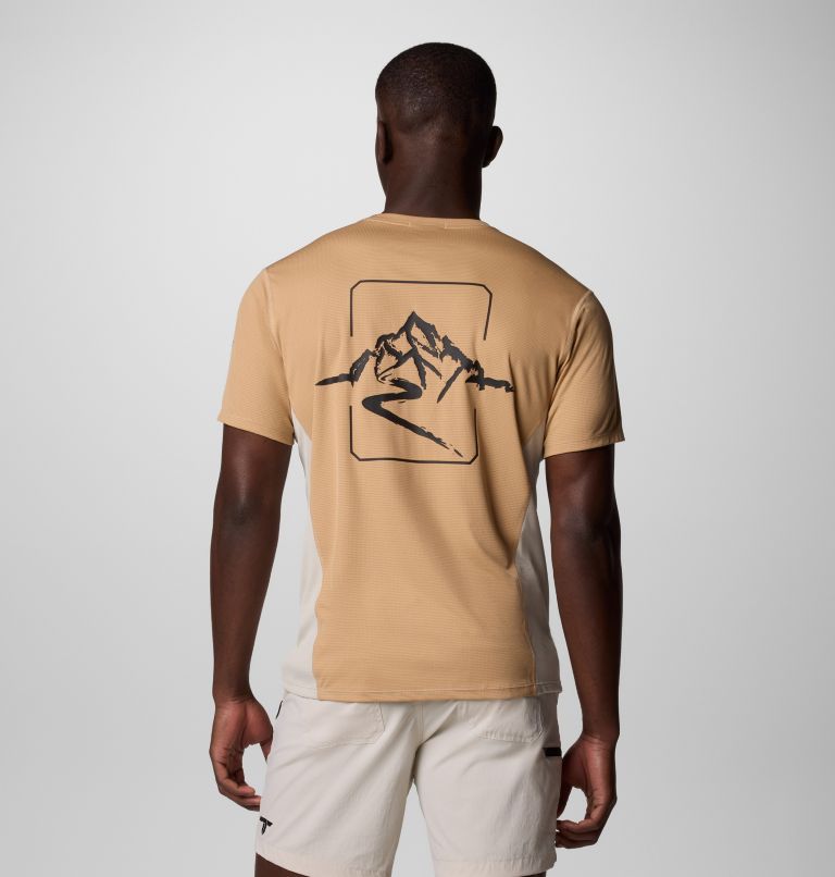 Cirque River Pro technisches T-Shirt mit Grafik für Männer, Color: Canoe, image 2