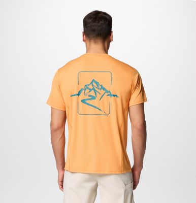 Men's Cirque River Pro Graphic Technical T-Shirt, Color: Koi, image 4
