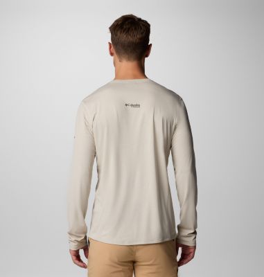 Men's Cirque River Pro Long Sleeve Crew Shirt, Color: Dark Stone, image 7