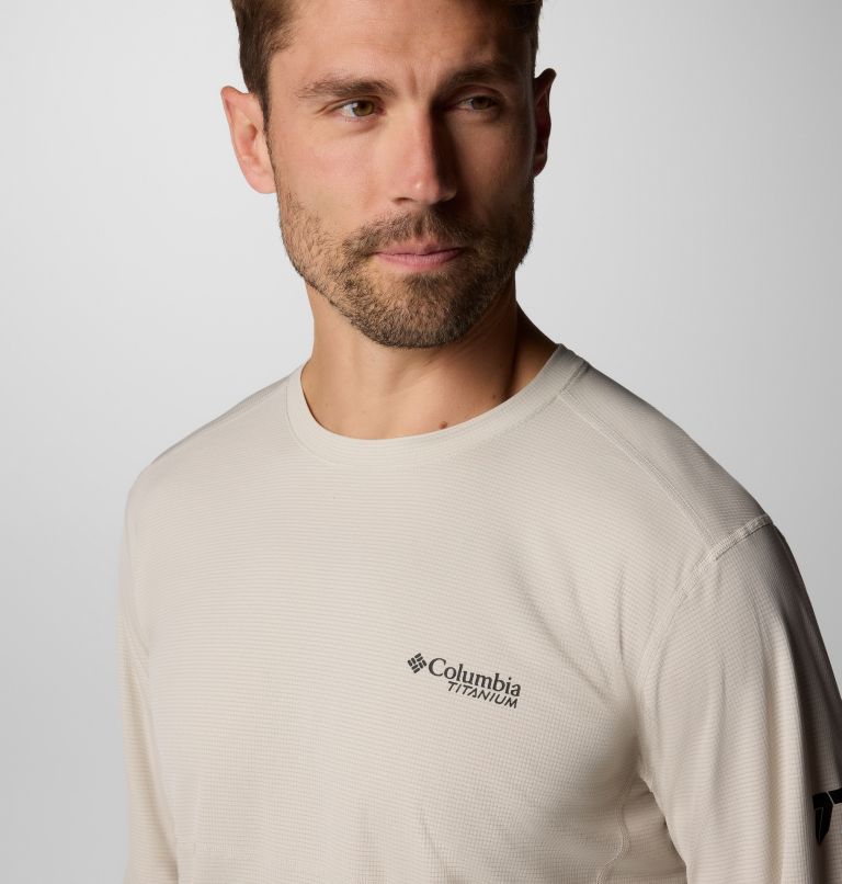 Maglia tecnica a manica lunga Cirque River da uomo, Color: Dark Stone, image 4