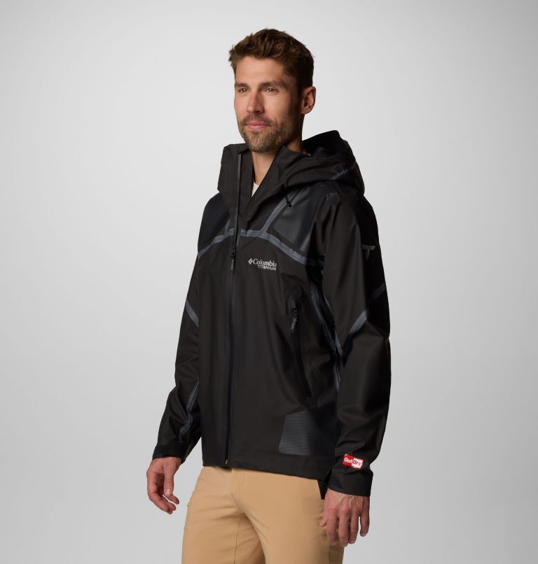 Men's Whistler Peak Shell Jacket, Color: Black, image 4