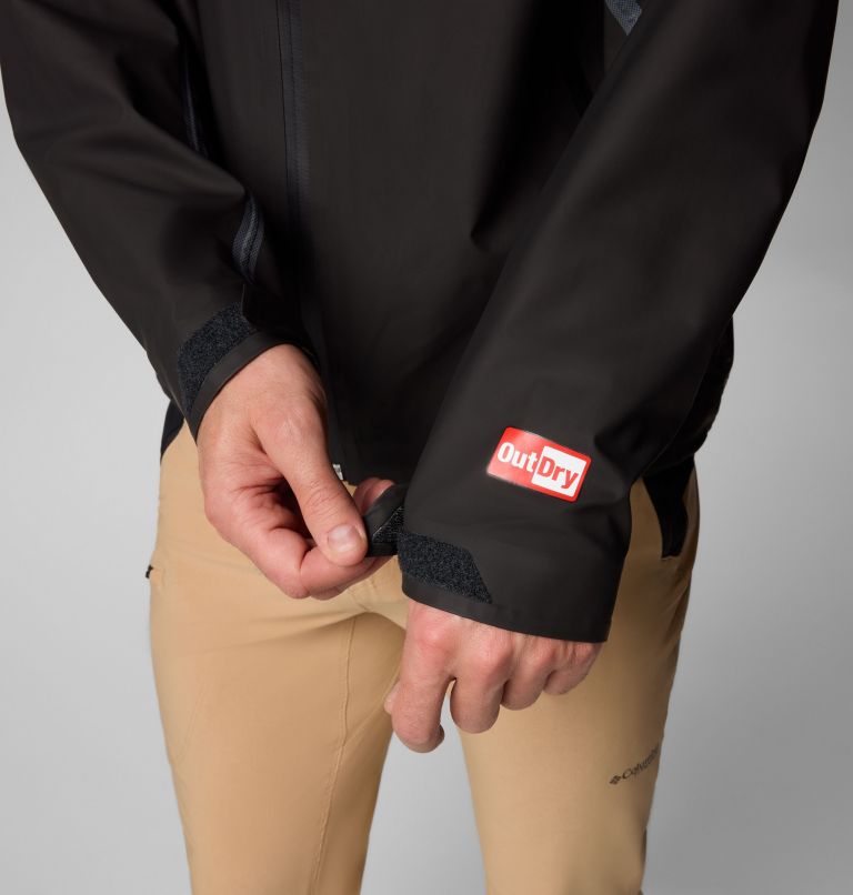 Men's Whistler Peak Shell Jacket, Color: Black, image 8