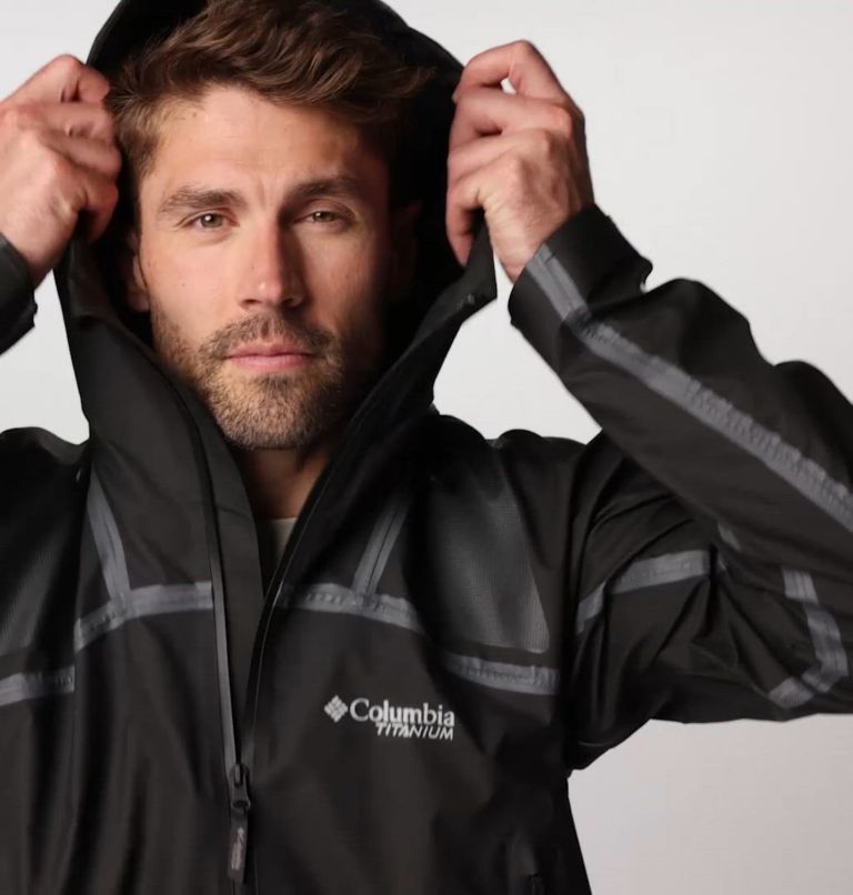 Men's Whistler Peak Shell Jacket, Color: Black