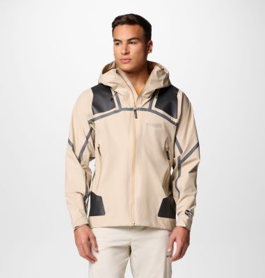 COLUMBIA TITANIUM OMNI TECH BLUE/Black 3 in 1 HOODED JACKET
