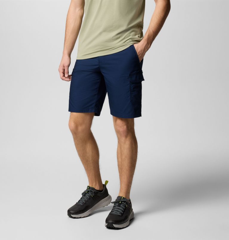 Men's Washed Out Cargo Shorts II, Color: Collegiate Navy, image 4