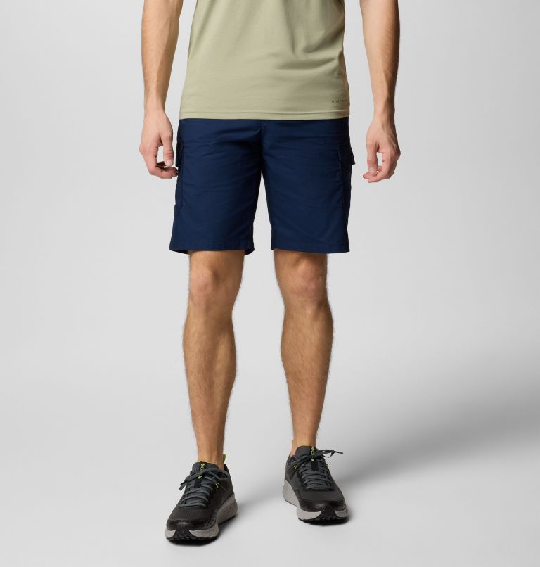 Men's Washed Out Cargo Shorts II, Color: Collegiate Navy, image 1