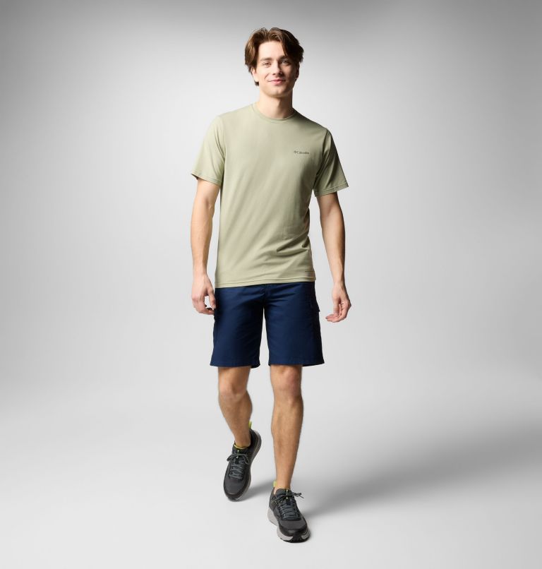 Men's Washed Out Cargo Shorts II, Color: Collegiate Navy, image 2