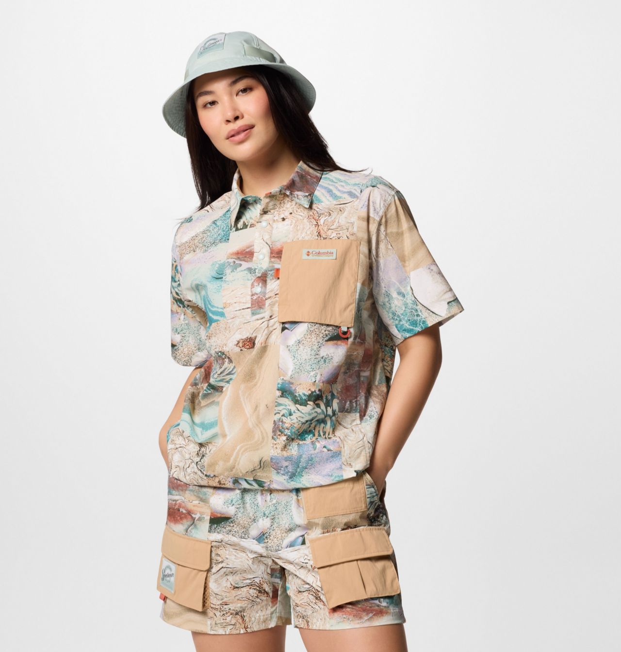 Cove Beach™ Printed Woven Short Sleeve Shirt 5