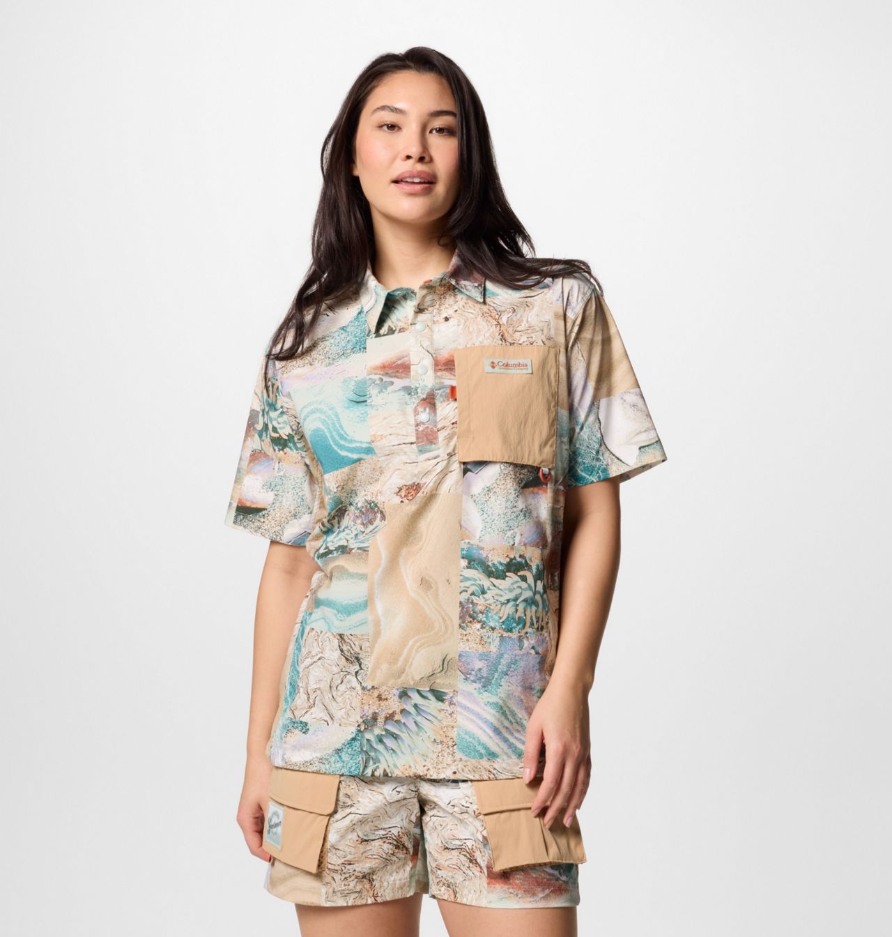Cove Beach™ Printed Woven Short Sleeve Shirt 3