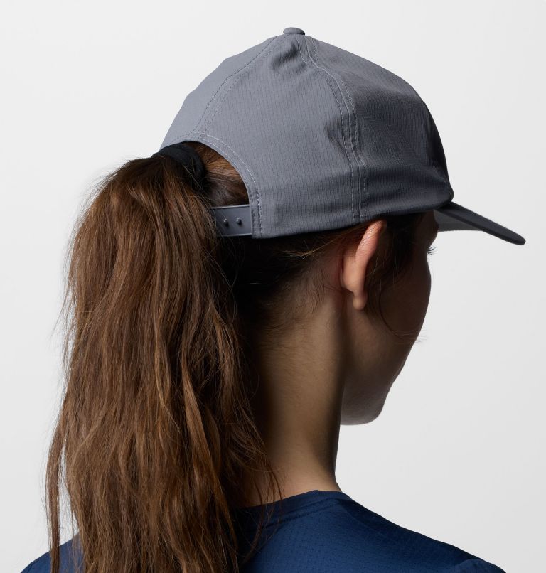 Alta Crest 3D Stretch Snap Back Ball Cap, Color: City Grey, Peaked Lifestyle, image 6
