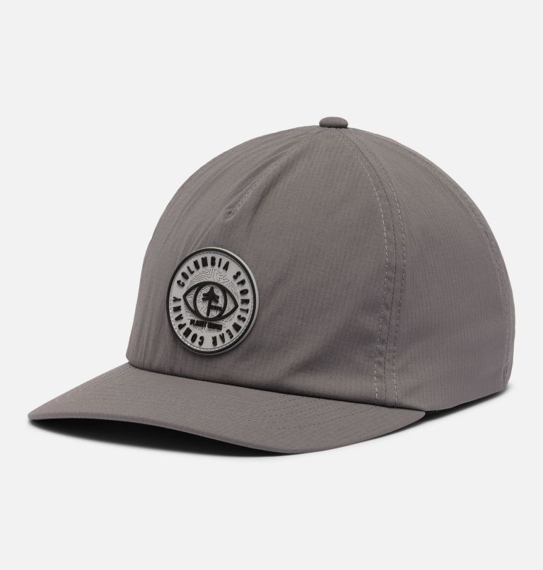 Alta Crest 3D Stretch Snap Back Ball Cap, Color: City Grey, Peaked Lifestyle, image 1