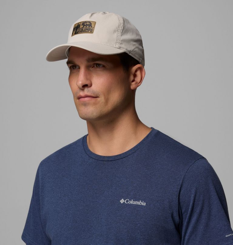 Alta Crest 3D Stretch Snap Back Ball Cap, Color: Dark Stone, Columbia Bear Rectangle, image 3