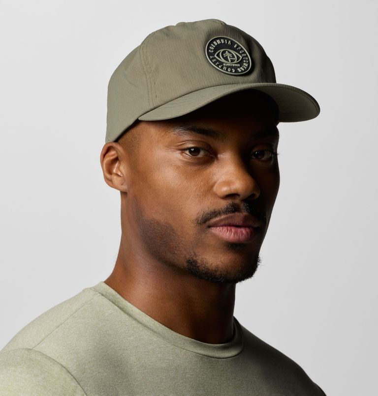 Alta Crest 3D Stretch Snap Back Ball Cap, Color: Stone Green, Peaked Lifestyle, image 3