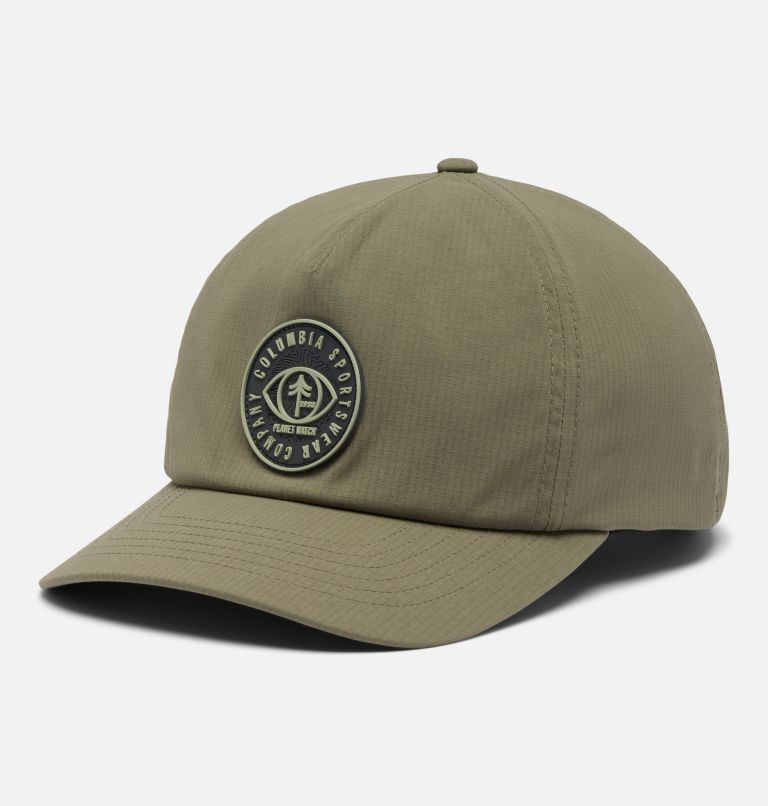 Alta Crest 3D Stretch Snap Back Ball Cap, Color: Stone Green, Peaked Lifestyle, image 1