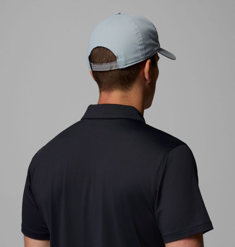 Alta Crest 3D Stretch Snap Back Ball Cap, Color: Crushed Blue, Columbia Bear Rectangle, image 4