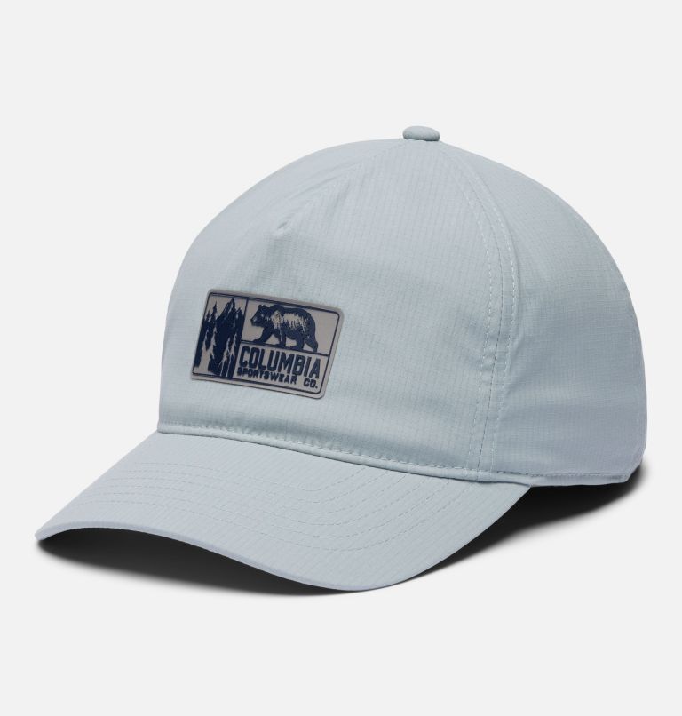 Alta Crest 3D Stretch Snap Back Ball Cap, Color: Crushed Blue, Columbia Bear Rectangle, image 1
