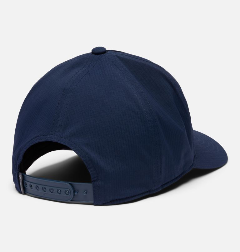 Alta Crest 3D Stretch Snap Back Ball Cap, Color: Collegiate Navy, Columbia Bear Rectangle, image 2