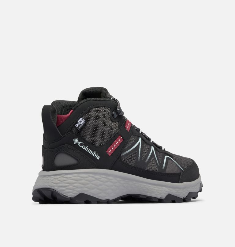 Women's Peakfreak Rush Mid OutDry Shoe, Color: Dark Grey, Deep Madeira, image 9