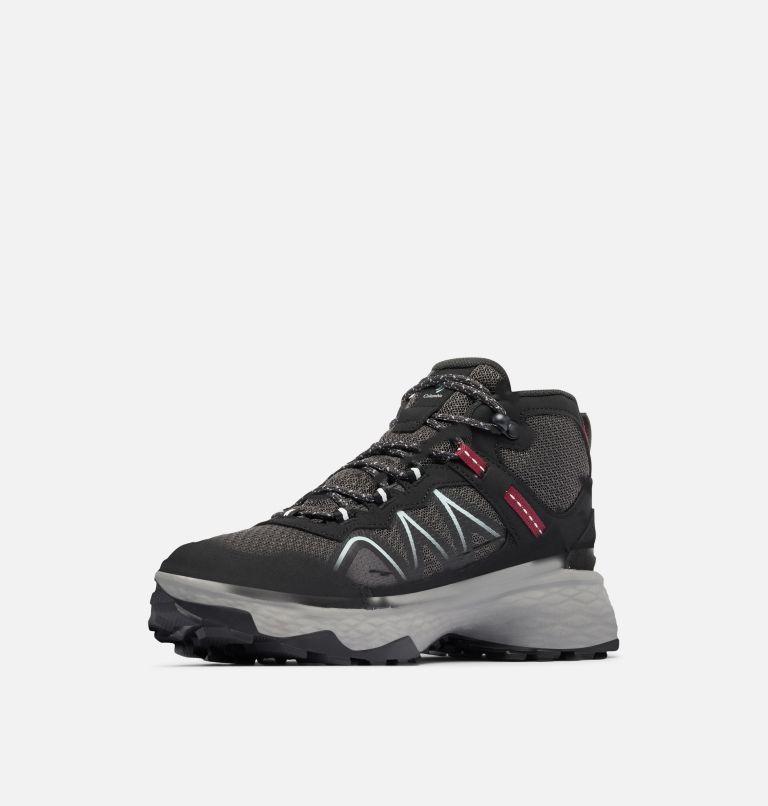 Women's Peakfreak Rush Mid OutDry Shoe, Color: Dark Grey, Deep Madeira, image 7