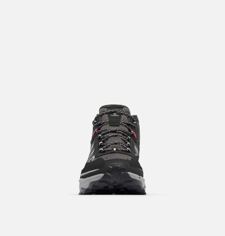 Women's Peakfreak Rush Mid OutDry Shoe, Color: Dark Grey, Deep Madeira, image 8