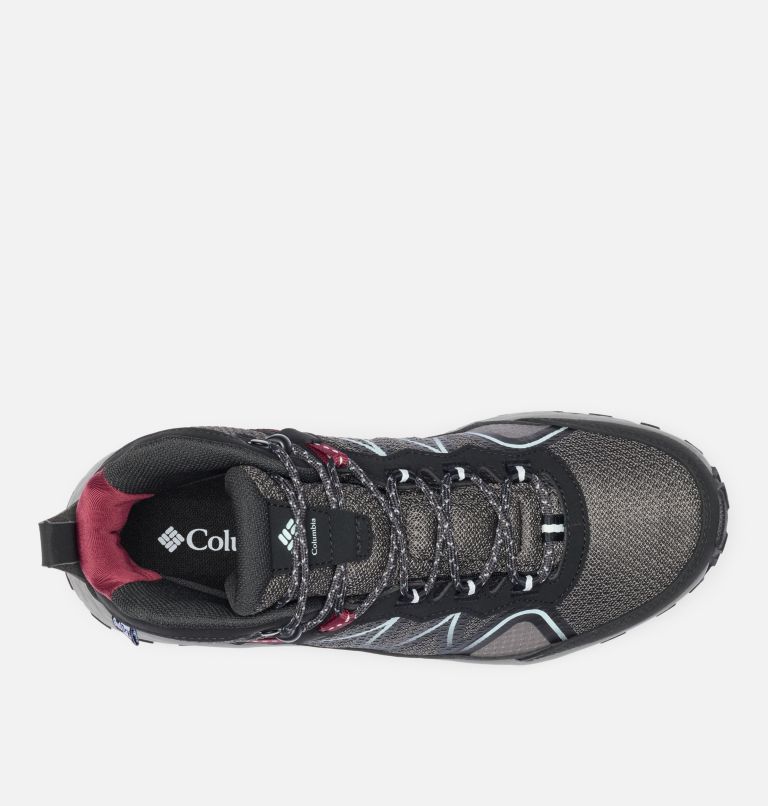 Women's Peakfreak Rush Mid OutDry Shoe, Color: Dark Grey, Deep Madeira, image 4