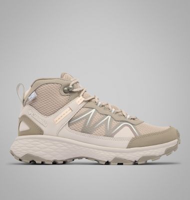 Women's Peakfreak Rush Mid OutDry Shoe, Color: Soft Taupe, White Peach, image 5