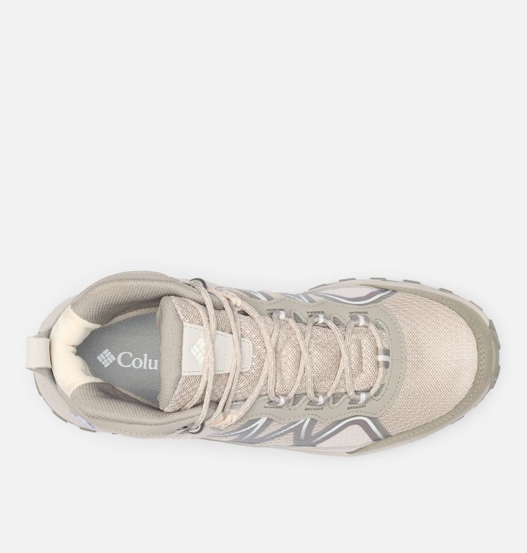 Women's Peakfreak Rush Mid OutDry Shoe, Color: Soft Taupe, White Peach, image 4