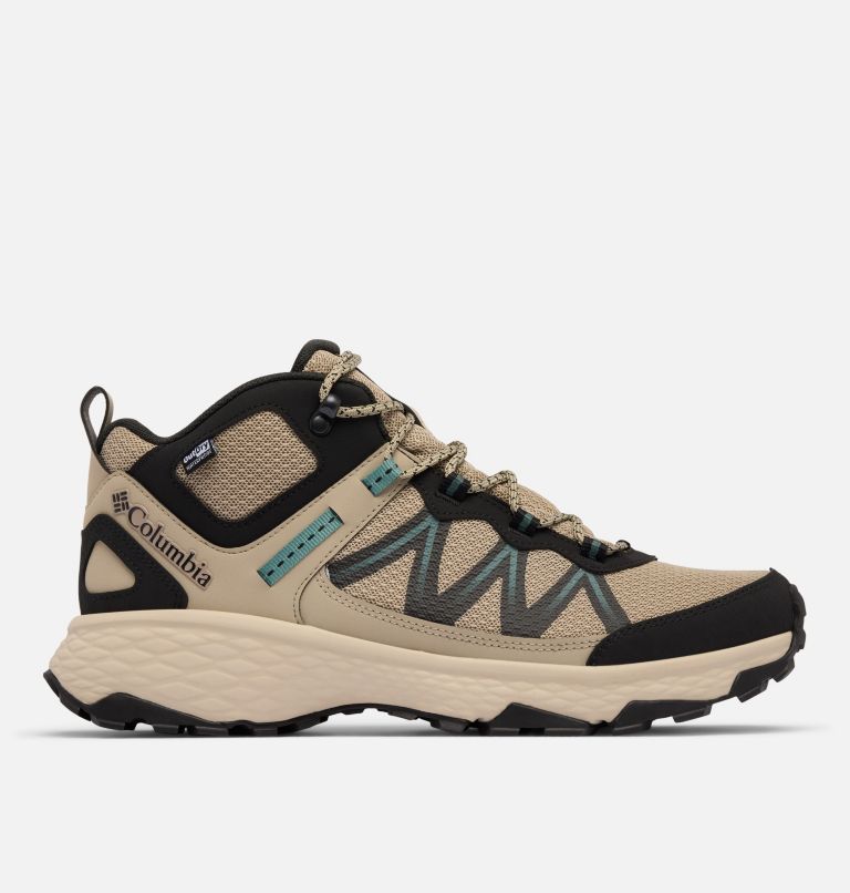 Men's Peakfreak Rush Mid OutDry Shoe, Color: Canvas Tan, Metal, image 1
