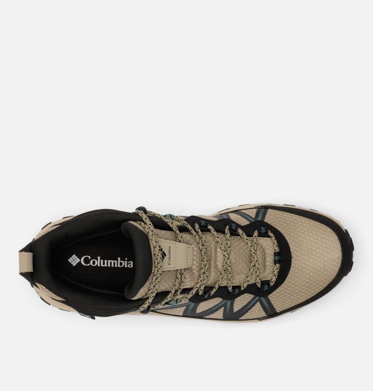 Men's Peakfreak Rush Mid OutDry Shoe, Color: Canvas Tan, Metal, image 4