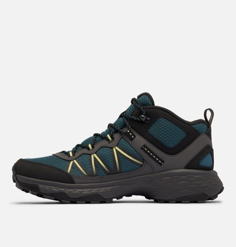Men's Peakfreak Rush Mid OutDry Shoe, Color: Everblue, Citron Haze, image 6