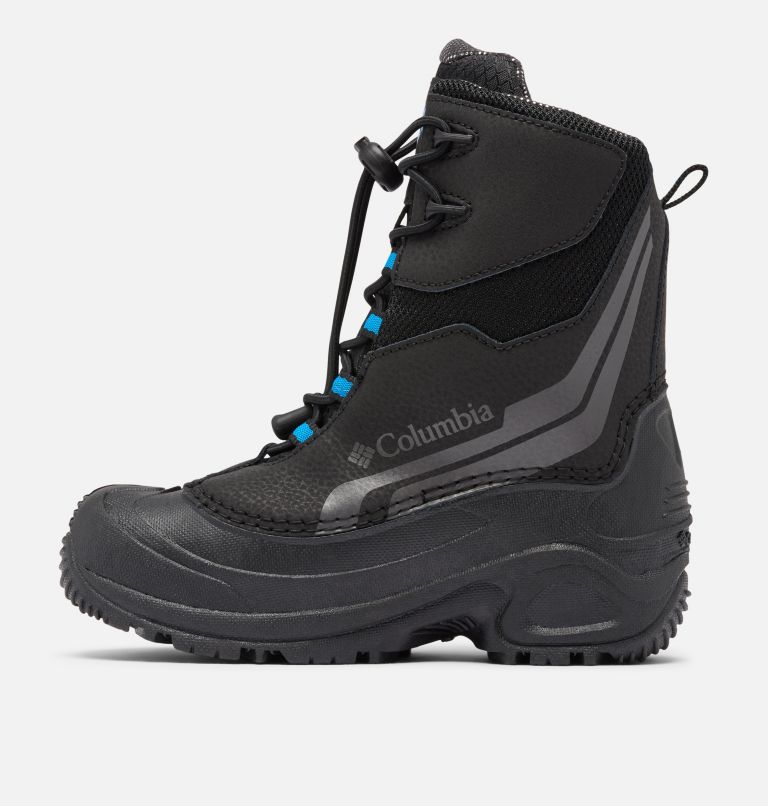 Big Kids' Bugaboot Plus V Omni-Heat Boot, Color: Black, Hyper Blue, image 6
