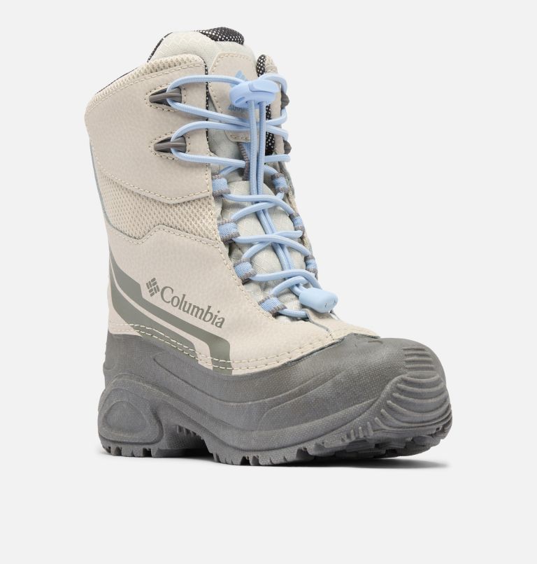 Big Kids' Bugaboot Plus V Omni-Heat Boot, Color: Fawn, Faded Sky, image 3