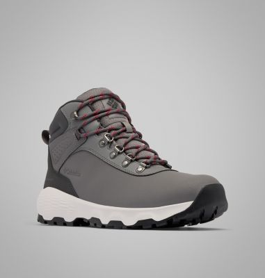 Men's Newton Wander LTR Boot, Color: City Grey, Mountain Red, image 23
