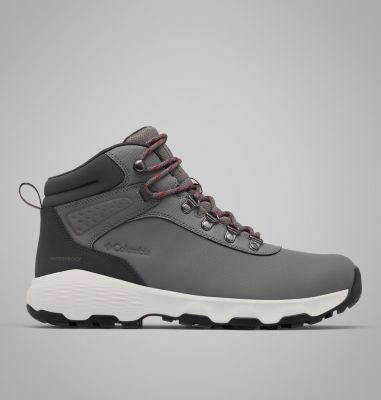 Men's Newton Wander LTR Boot, Color: City Grey, Mountain Red, image 21