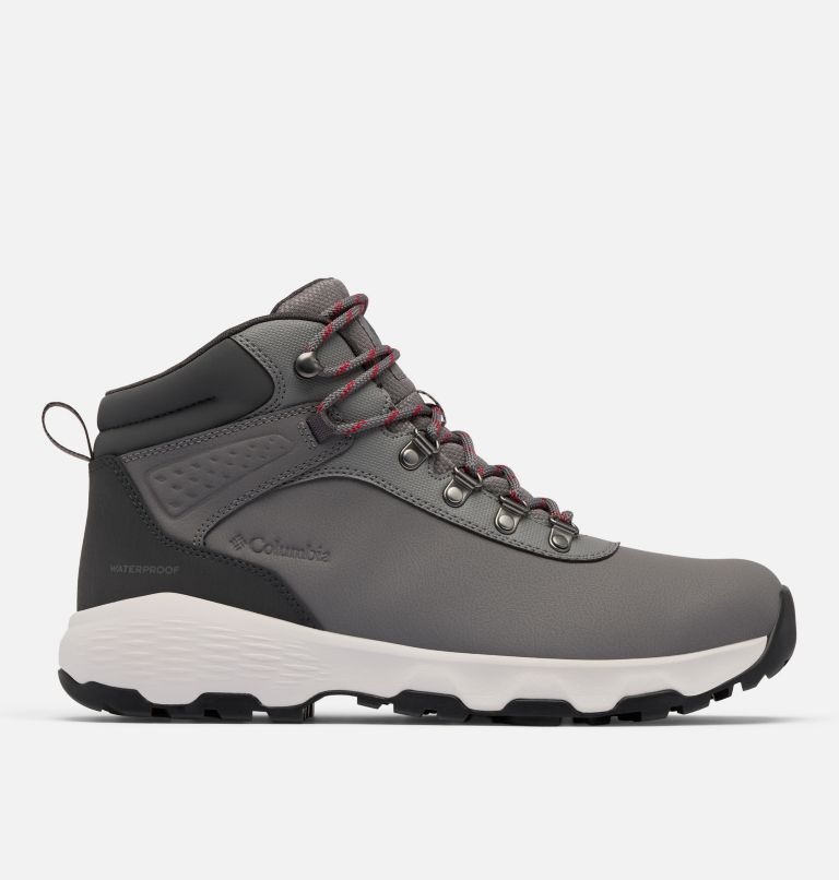 Men's Newton Wander LTR Boot, Color: City Grey, Mountain Red, image 1