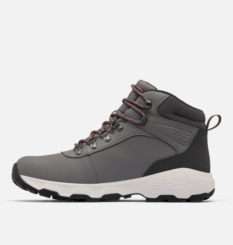 Men's Newton Wander LTR Boot, Color: City Grey, Mountain Red, image 5